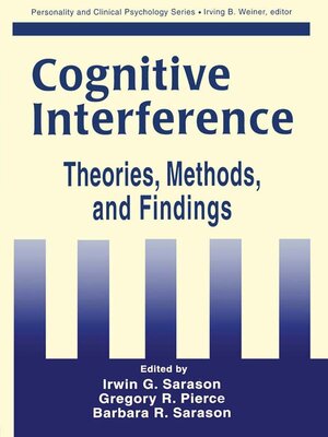 cover image of Cognitive Interference